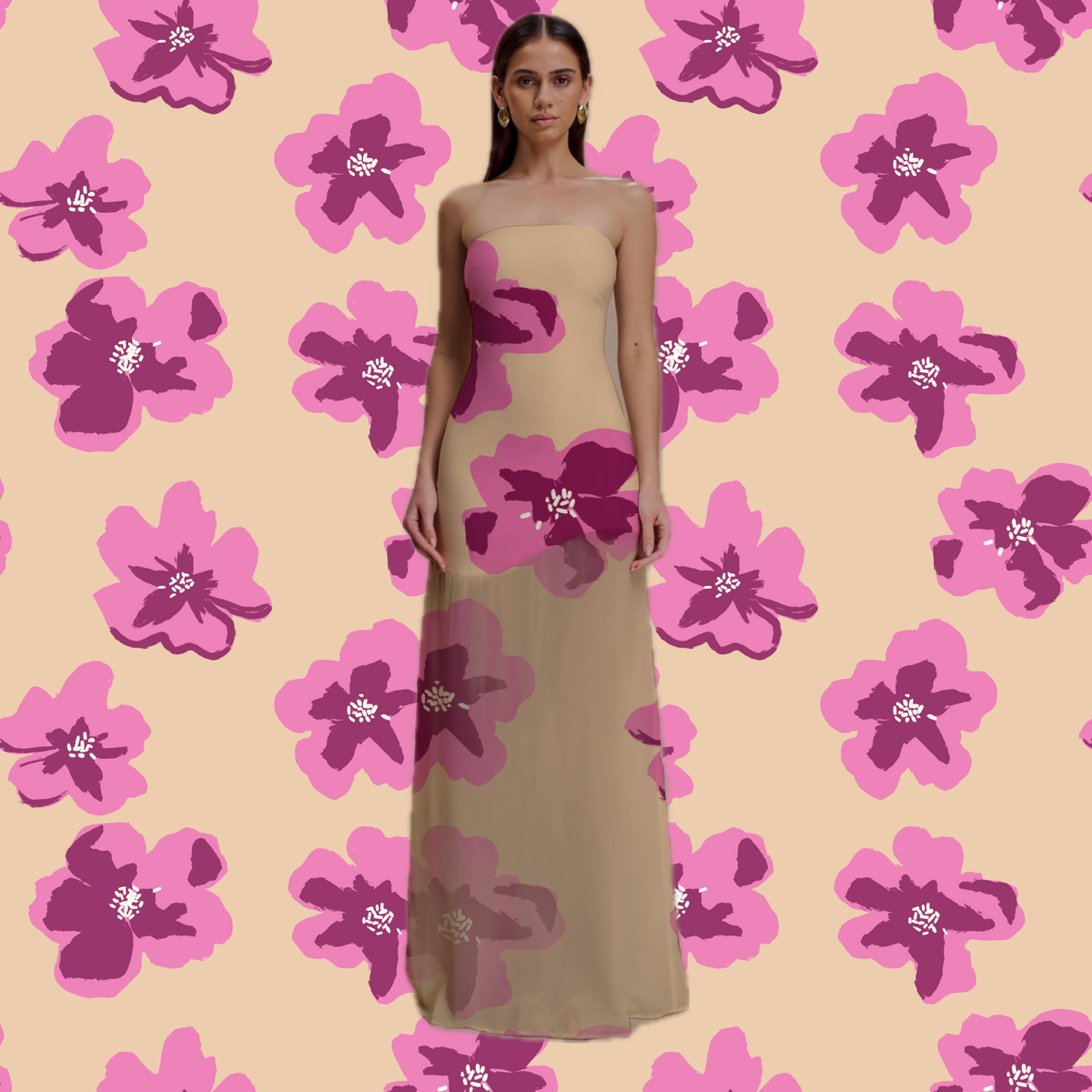 Flores rosas