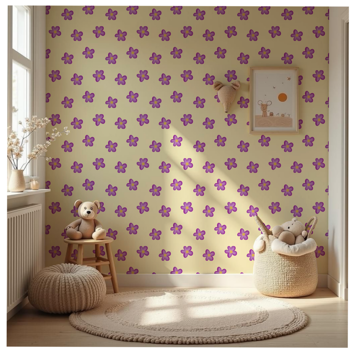 Flores lilas